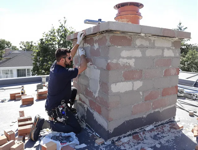 Advanced chimney repair process by Tolland Chimney Sweep in Tolland, CT